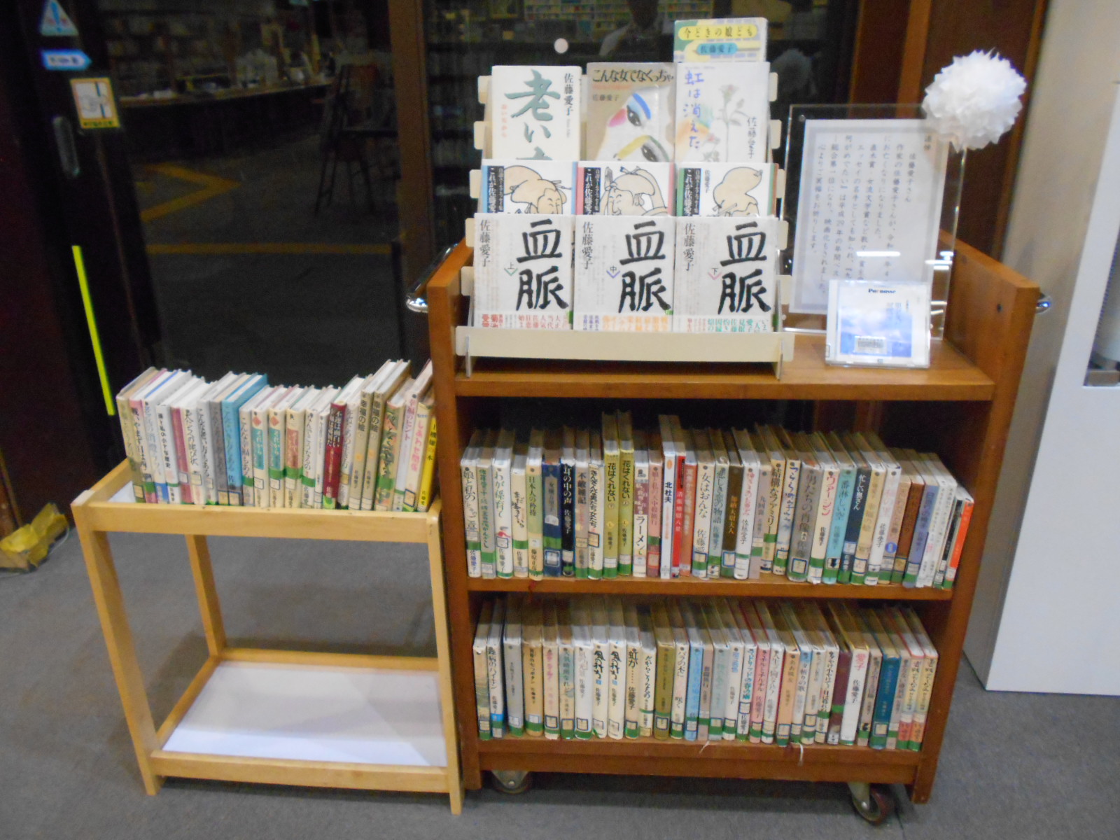 【追悼展示】作家　佐藤　愛子さん